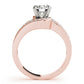 Bypass Multirow Engagement Ring