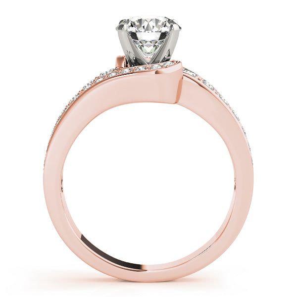 Bypass Multirow Engagement Ring
