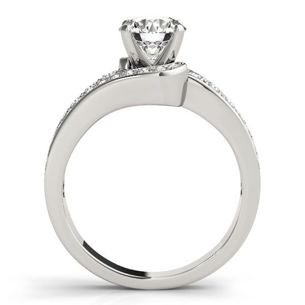 Bypass Multirow Engagement Ring
