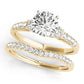 Single Row Engagement Ring