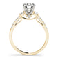 Single Row Engagement Ring