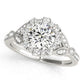 Round Halo Vintage-Inspired Engagement Ring