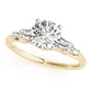 Tapered Baguette Engagement Ring