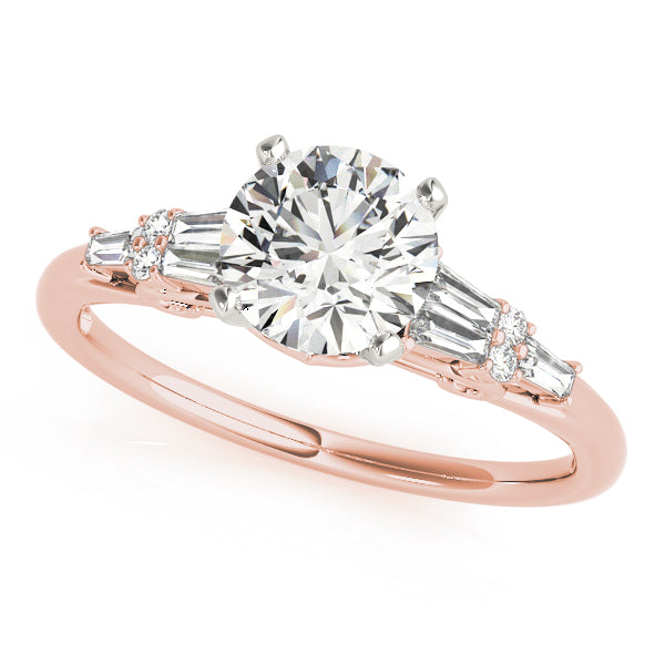 Tapered Baguette Engagement Ring