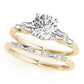 Tapered Baguette Engagement Ring