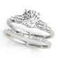 Tapered Baguette Engagement Ring