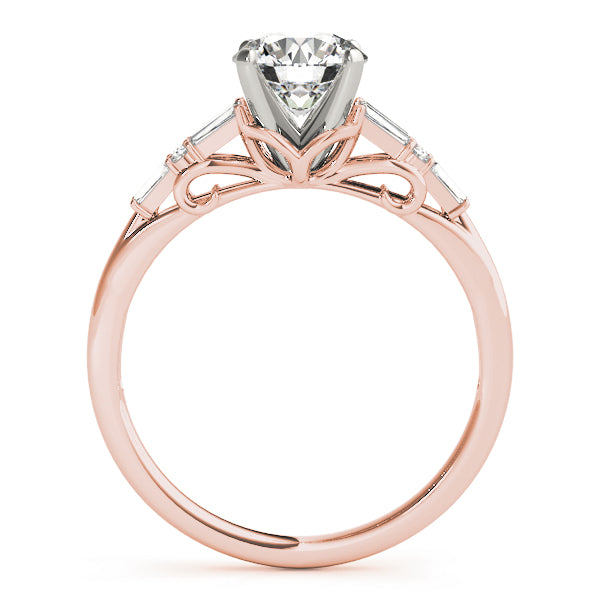 Tapered Baguette Engagement Ring