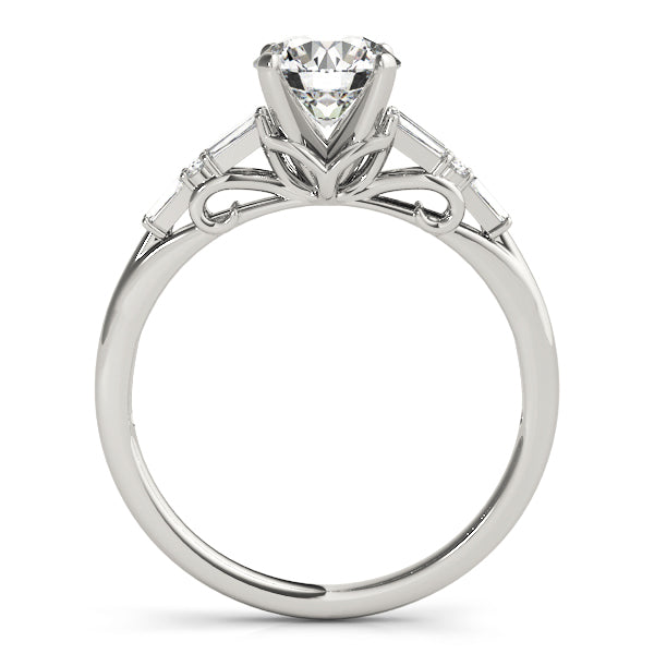 Tapered Baguette Engagement Ring