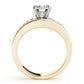 Multirow Pavé Engagement Ring