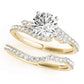 Bypass Prong Set Engagement Ring