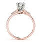 Bypass Prong Set Engagement Ring