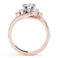 Bypass Halo Engagement Rings