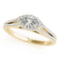 Multirow Marquise Halo Engagement Rings