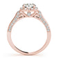 Solitaire Halo Engagement Rings