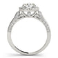 Solitaire Halo Engagement Ring