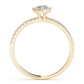 Marquise Halo Engagement Ring