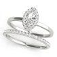Marquise Halo Engagement Ring