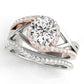 Bypass Halo Engagement Ring