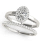 Oval Halo Engagement Ring