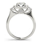 Round Halo Cluster Engagement Ring