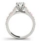 Multirow Infinity Engagement Rings