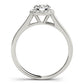 Round Halo Engagement Ring
