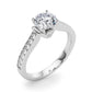 Prong In Channel Engagement Rings