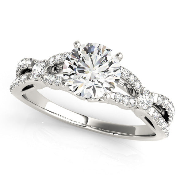 Split Shank Engagement Ring