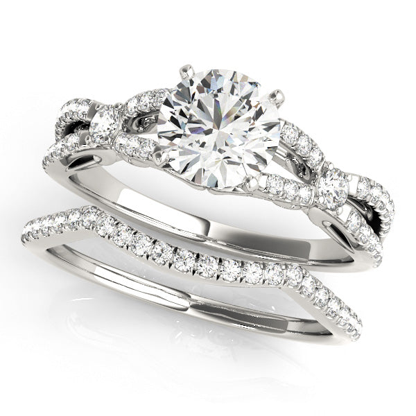 Split Shank Engagement Ring