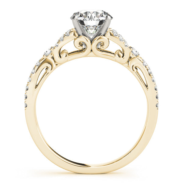 Split Shank Engagement Ring