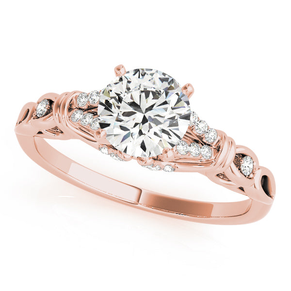 Split Prong Multirow Engagement Ring