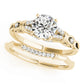 Split Prong Multirow Engagement Ring