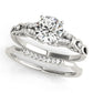Split Prong Multirow Engagement Ring