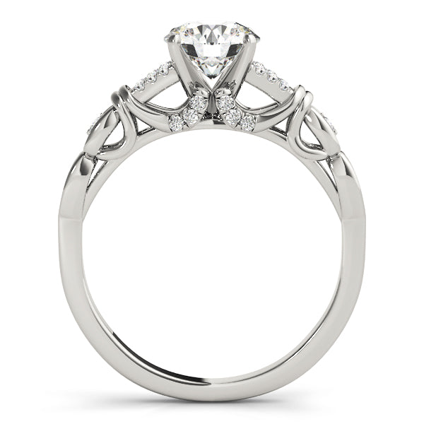 Split Prong Multirow Engagement Ring