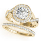 ENGAGEMENT RINGS HALO