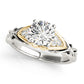 Nature Inspired Cluster Sides Engagement Rings