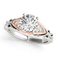 Nature Inspired Cluster Sides Engagement Rings