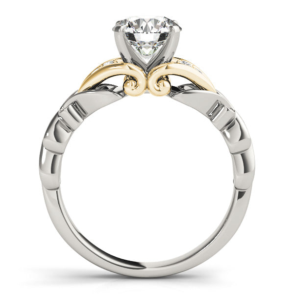 Nature Inspired Cluster Sides Engagement Rings
