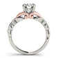 Nature Inspired Cluster Sides Engagement Rings