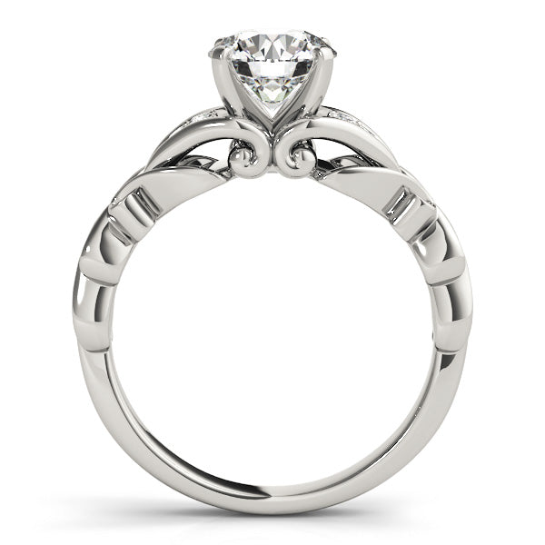 Nature Inspired Cluster Sides Engagement Rings