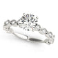Vintage-Inspired Milgrain Engagement Ring