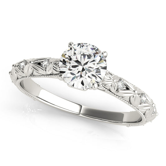 Vintage-Inspired Engagement Ring