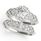 Vintage Milgrain Engagement Ring