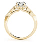 Vintage Milgrain Engagement Ring