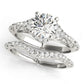 Vintage-Inspired Round Halo Engagement Ring
