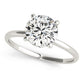 Round Solitaire Engagement Ring