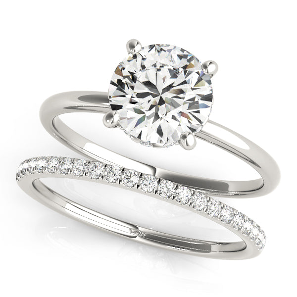 Round Solitaire Engagement Ring