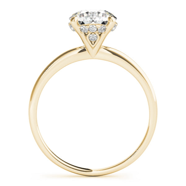 Round Solitaire Engagement Ring