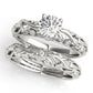 Nature Inspired Filigree Bezel Set Engagement Rings