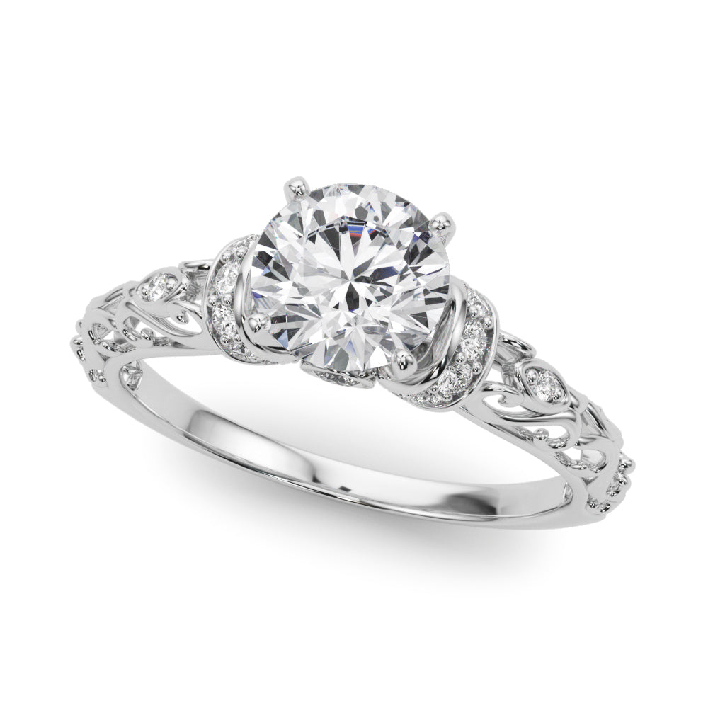 Vintage Inspired Engagement Ring